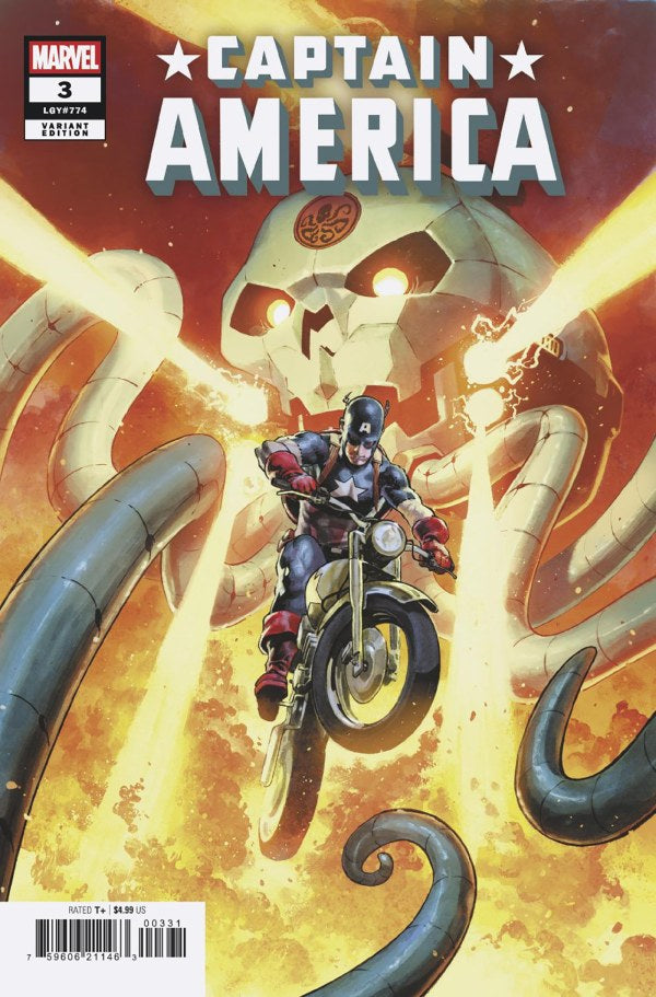 Captain America #3 Jerome Opeña Variant (Pre-Order 9/10/25)