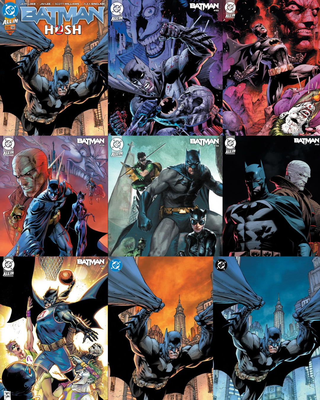 Batman #158 Bundle Covers A-G, I, J