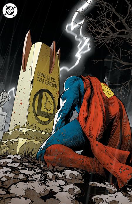Superman #29 Cvr G Dan Mora Spot Foil Virgin