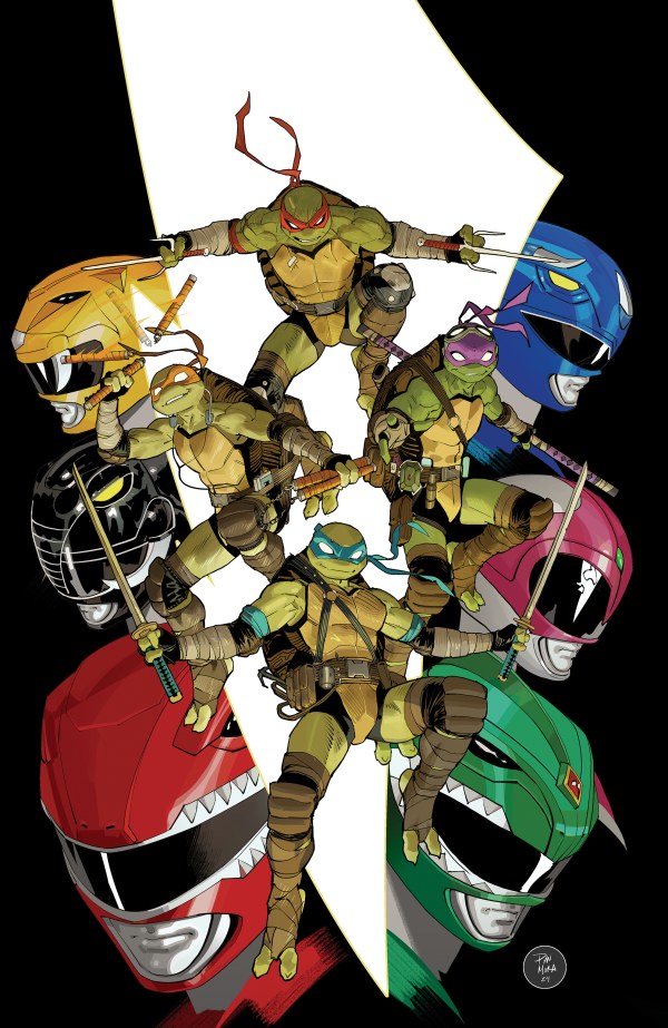 Mighty Morphin Power Rangers/ Teenage Mutant Ninja Turtles III #1 Cover O Virgin (VF)