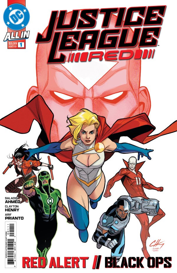 Justice League Red #1 Cvr A Clayton Henry