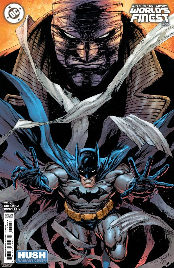 Batman Superman Worlds Finest #36 Cover D Hush Card Stock