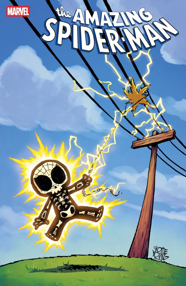 The Amazing Spider-Man #69 Skottie Young 8-Deaths of Spider-Man Var (VF)