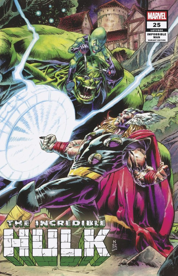 Incredible Hulk #25 Impossible Man Pop-Up Wraparound