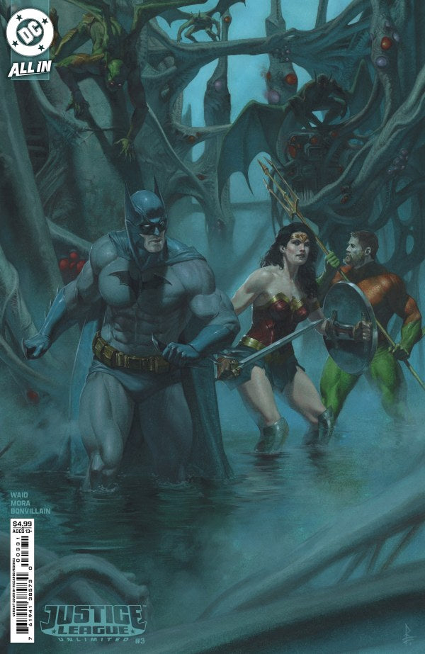 Justice League Unlimited #3 Cover D Riccardo Federici Card Stock Var