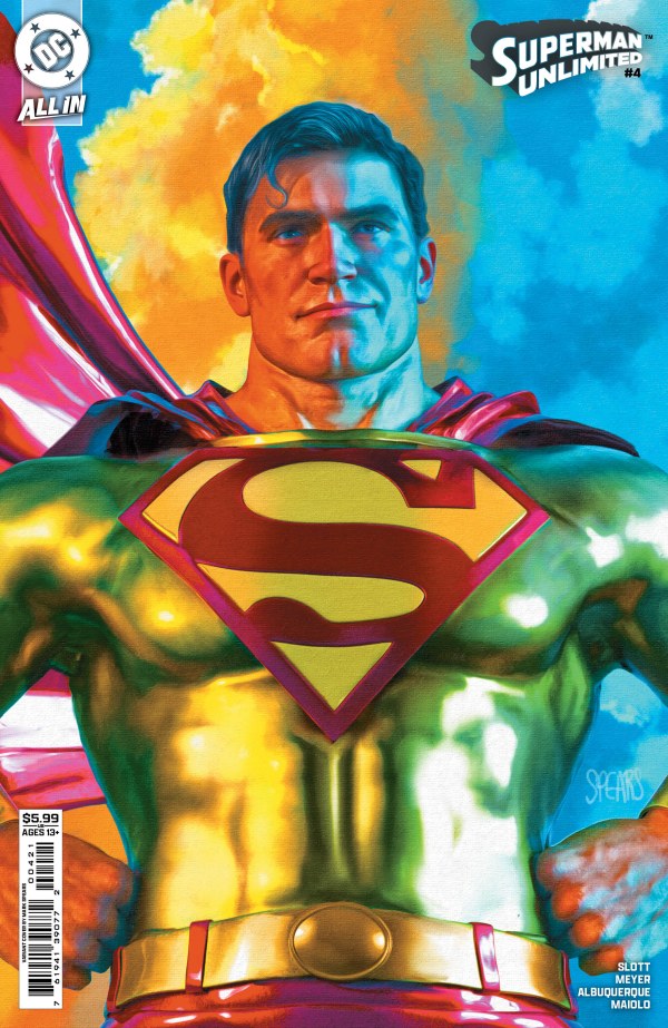 Superman Unlimited #4 Cvr B Mark Spears