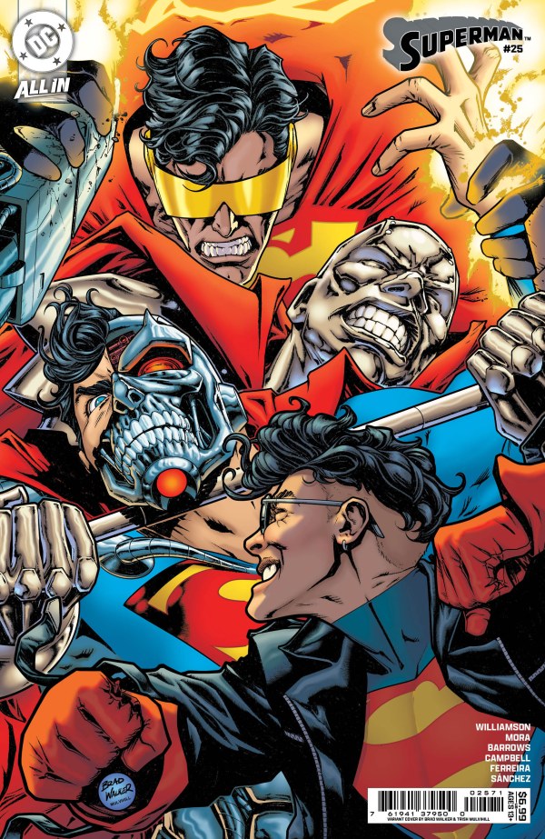 Superman #25 Cvr E Brad Walker (Lex Luthor REMATCH)