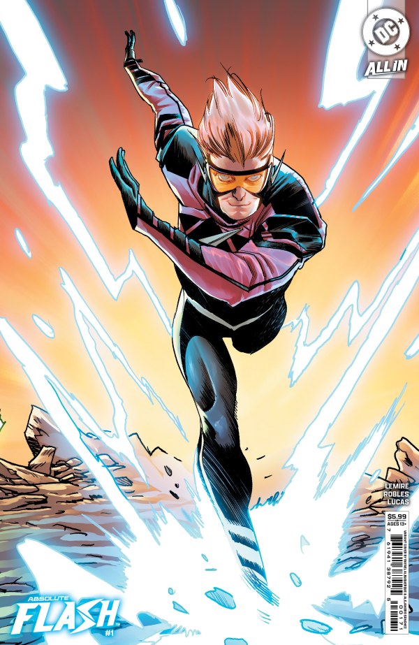 Absolute Flash #1 Cover D Rafael Albuquerque Connecting Card
