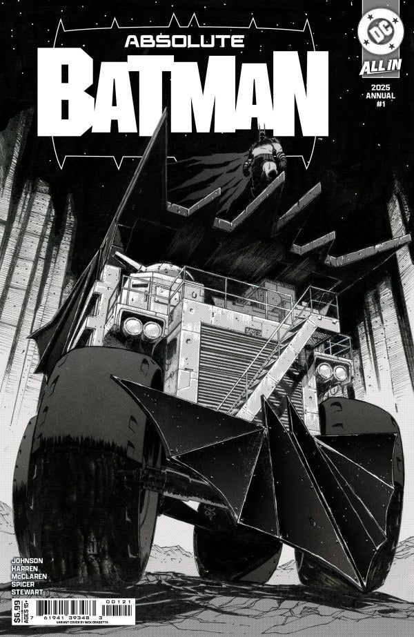Absolute Batman 2025 Annual #1 (One Shot) Cvr B Nick Dragotta (Pre-Order 10/29/25)