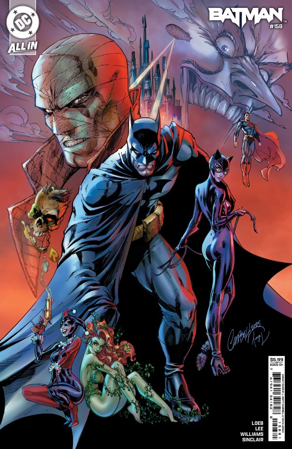 Batman #158 Cover D J Scott Cambell Card Stock Variant (Pre-Order 3/26/2025)
