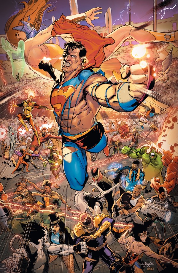 DC K.O. #1 Cover J Javier Fernandez Foil