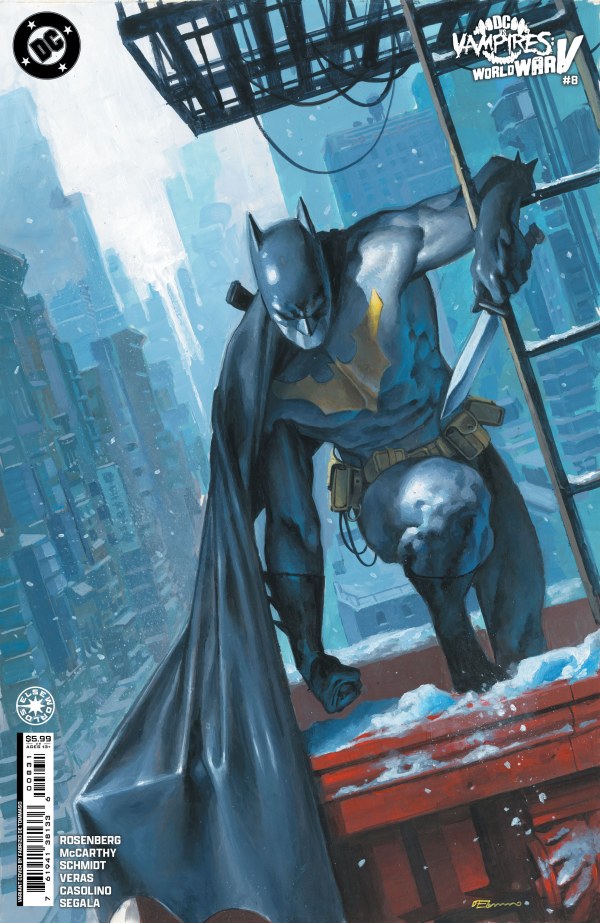 DC vs Vampires: World War V #8 Cvr B Fabrizio De Tommaso