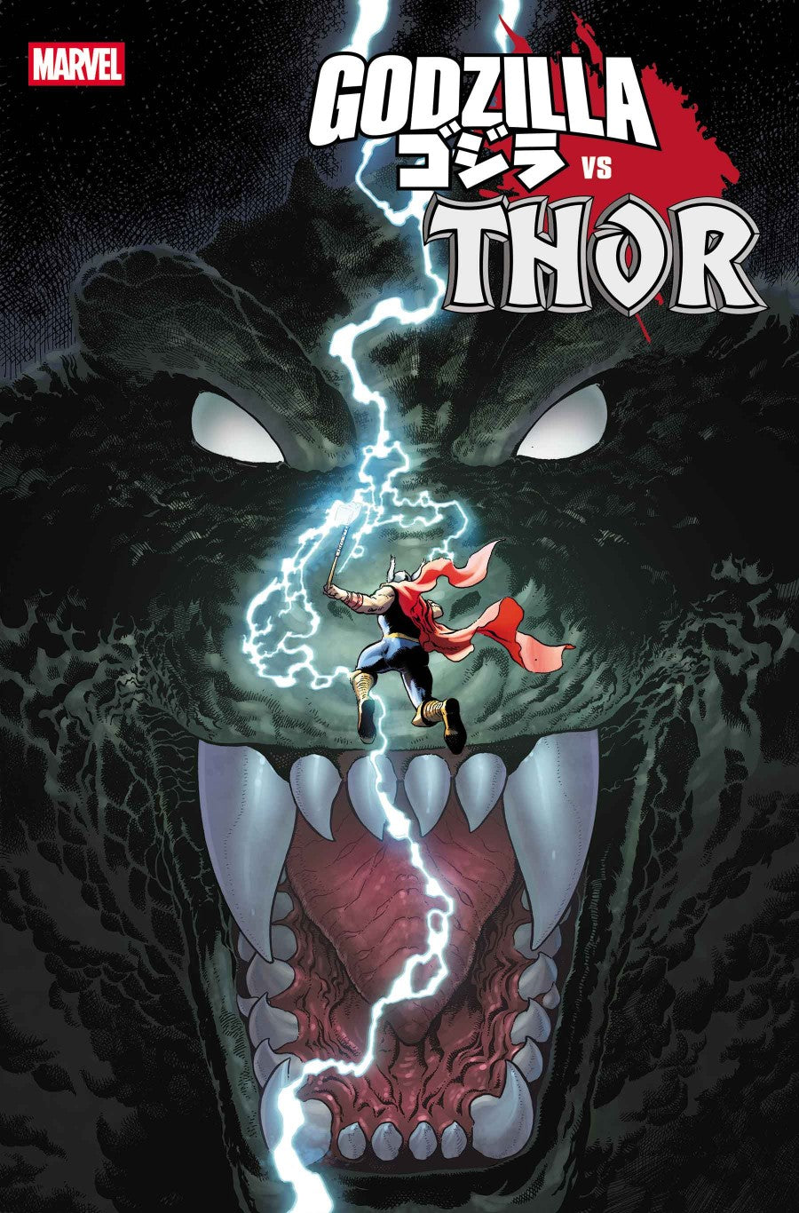 Godzilla vs Thor #1 Main Cover (VF)