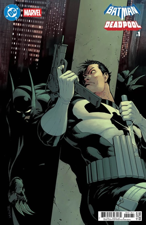 DC / Marvel: Batman / Deadpool #1 Cvr G Batman/Punisher (Pre-Order 11/19/25)