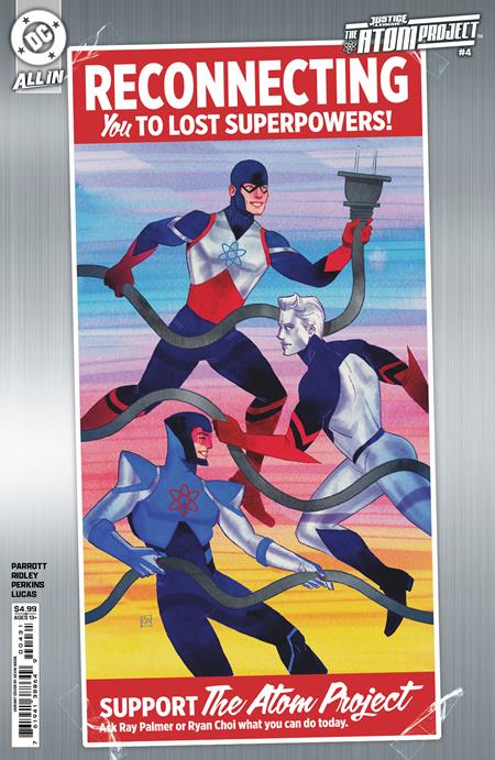 Justice League: The Atom Project #4 Cvr C Kevin Wada
