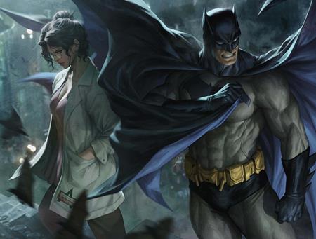 Batman #1 Cover J Stanley Artgerm Lau DC Showcase Wraparound Foil (Pre-Order 9/3/25)