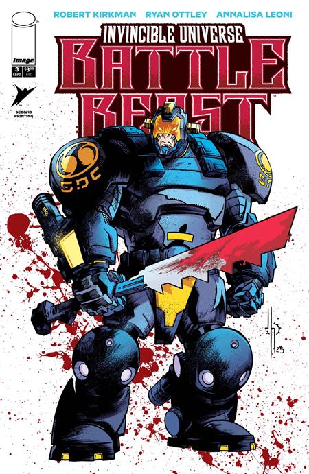 Invincible Universe Battle Beast #3 2nd Print Cvr A (Pre-Order 9/24/25)