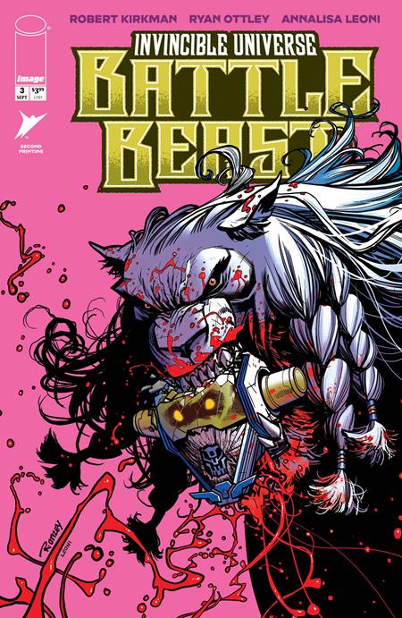 Invincible Universe Battle Beast #3 2nd Print Cvr B (Pre-Order 9/24/25)