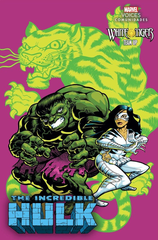 The Incredible Hulk #30 J. Gonzo White Tiger Team-Up Variant (Pre-Order 10/15/25)