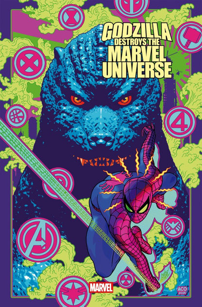 Godzilla Destroys the Marvel Universe #4 ACO Variant (Pre-Order 10/15/25)