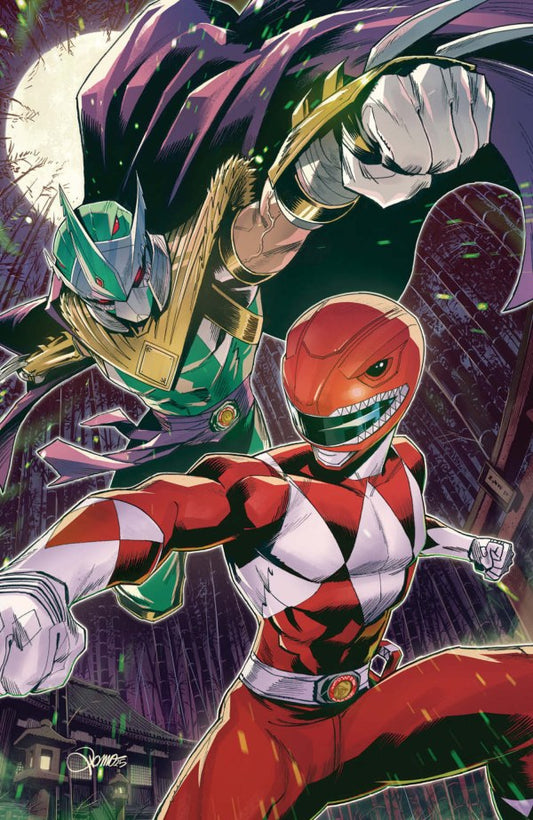 Mighty Morphin Power Rangers / Teenage Mutant Ninja Turtles III #2 Cover D Alessio Zonno Foil Virgin Variant (Pre-Order 9/24/25)