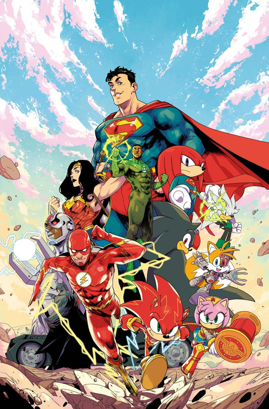 DC x Sonic the Hedgehog: The Metal Legion #1 Cvr A Pablo M Collar (Pre-Order 5/6/2026)