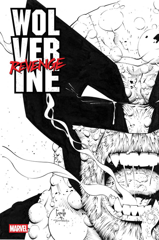 Wolverine: Revenge – Red Band Raw: Black & White Edition #4 [Polybagged] (Pre-Order 10/15/25)