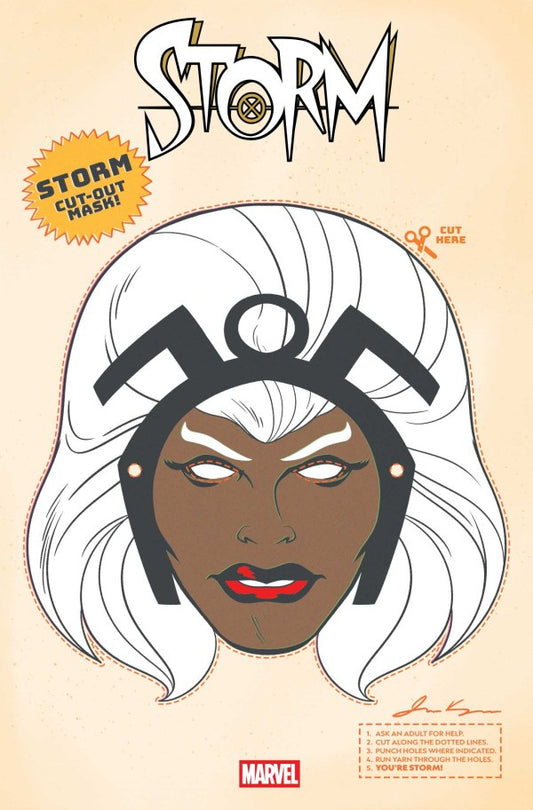 Storm #12 James Kerigan Retro Halloween Mask Variant (Pre-Order 9/24/25)