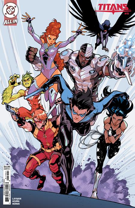 Titans #19 Cover B Karl Kerschl Card Stock Var