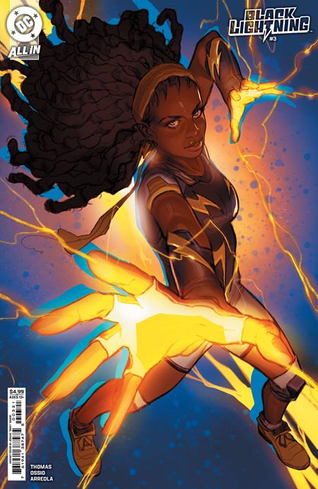 Black Lightning #3 Cover B Joshua Sway Swaby Card Stock Var