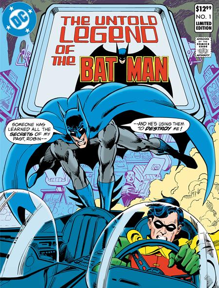 Limited Edition: The Untold Legend of the Batman #1 Cover B Foil Var (Pre-Order 1/29/2025)