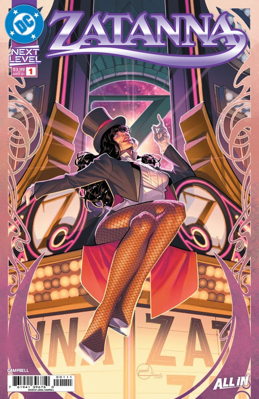 Zatanna #1 (2026) Cvr A Jamal Campbell (Pre-Order 4/29/2026)