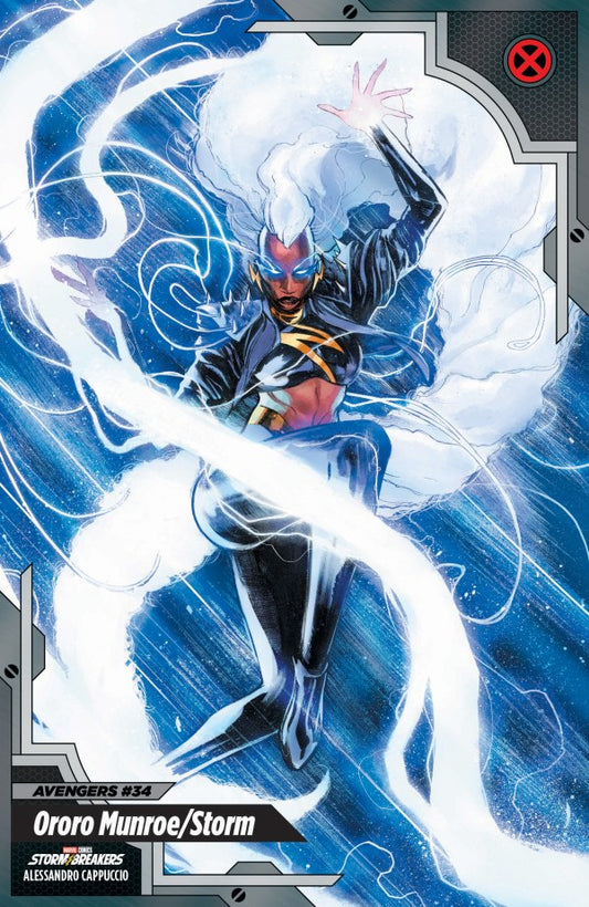 The Avengers #34 Alessandro Cappuccio X-Men Trading Card [Legacy Issue #800]