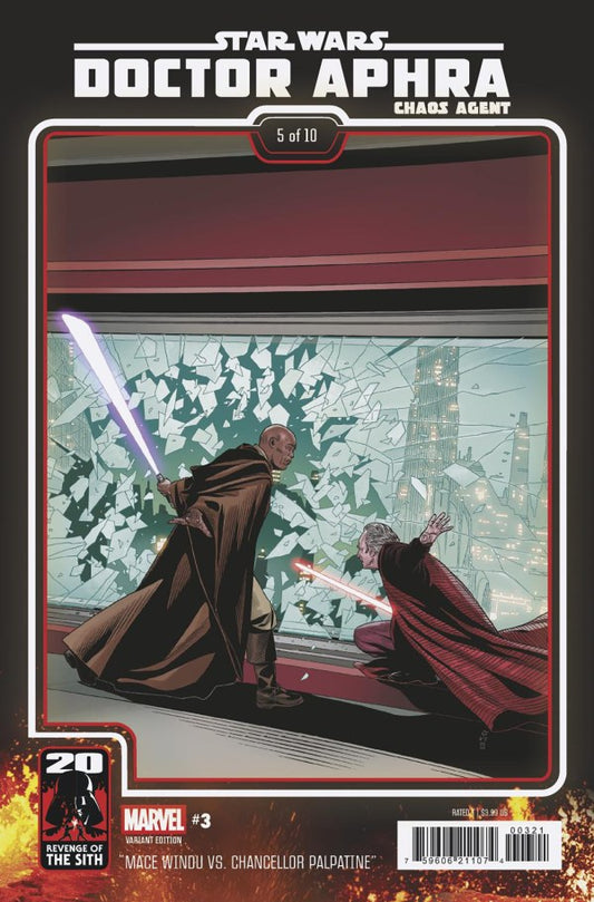 Star Wars: Doctor Aphra – Chaos Agent #3 Chris Sprouse Revenge of the Sith 20th Anniversary Variant