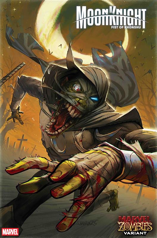 Moon Knight: Fist of Khonshu #13 Ivan Shavrin Marvel Zombies Variant (Pre-Order 10/22/25)
