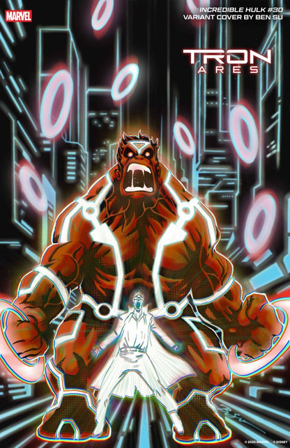 The Incredible Hulk #30 Benjamin Su Tron: Ares Variant (Pre-Order 10/15/25)