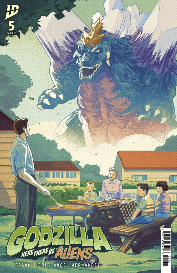 Godzilla: Here There Be Aliens #5 Cover B Variant (Pre-Order 10/08/25)