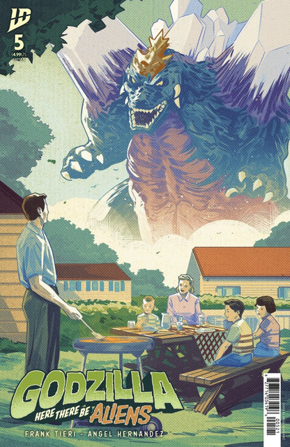 Godzilla: Here There Be Aliens #5 Cover B Variant (Pre-Order 10/08/25)