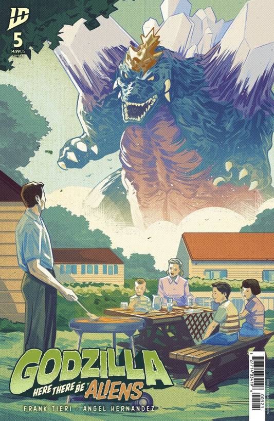 Godzilla: Here There Be Aliens #5 Cover B Variant (Pre-Order 10/08/25)