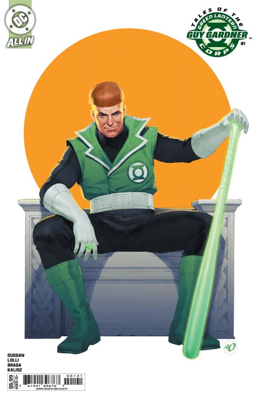 Tales of the Green Lantern Corps: Guy Gardner #1 Cover D Ariel Olivetti Card Stock Var (Pre-Order 5/6/2026)