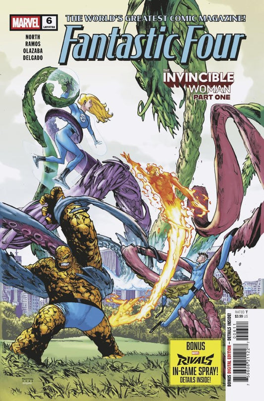 Fantastic Four #6 Main Cover