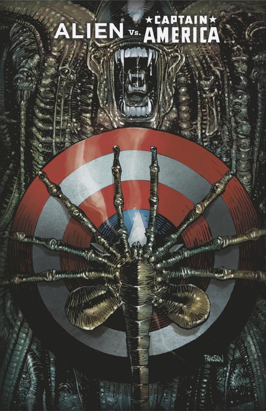 Alien vs. Captain America #1 Dan Panosian Foil Variant (Pre-Order 11/05/2025)