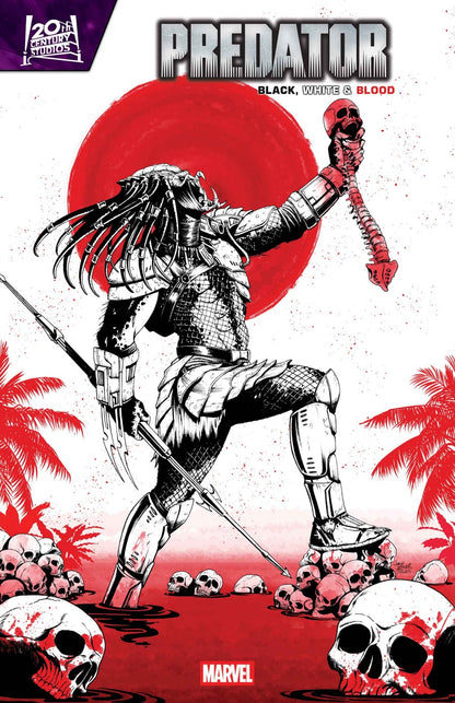 Predator: Black, White & Blood #2 Main Cover