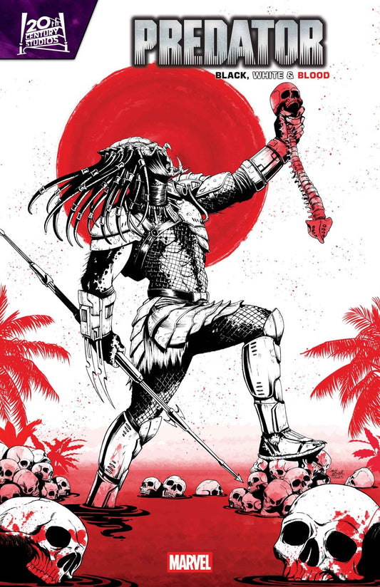 Predator: Black, White & Blood #2 Main Cover