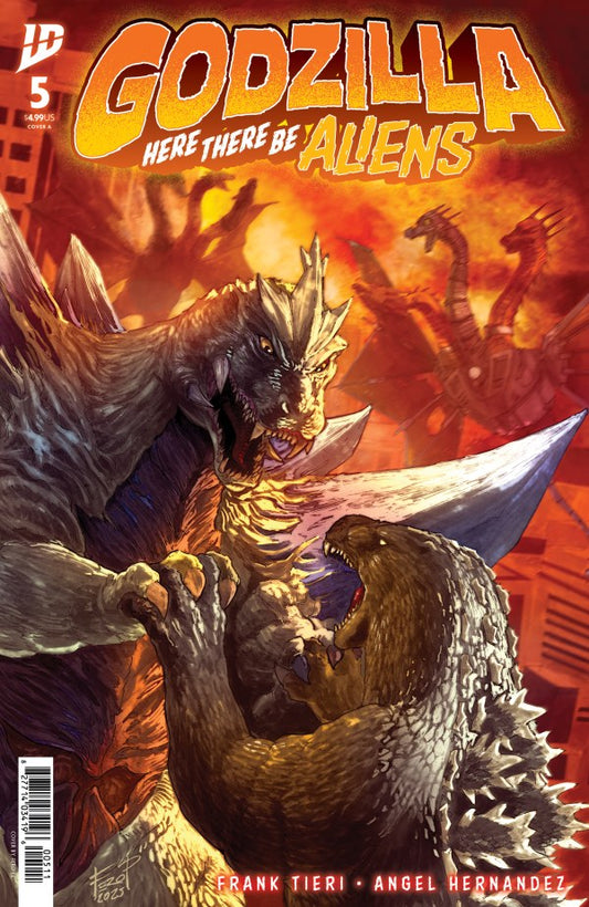 Godzilla: Here There Be Aliens #5 Cover A (Pre-Order 10/08/25)