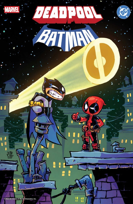 Marvel / DC: Deadpool / Batman #1 Skottie Young Variant (Pre-Order 9/17/25)