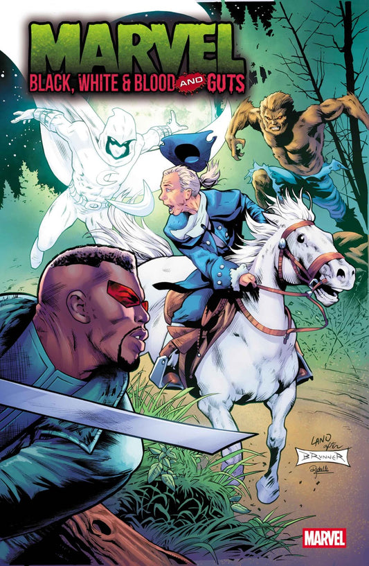 Marvel: Black, White & Blood and Guts #1 Greg Land 250th Homage Variant (Pre-Order 10/08/25)
