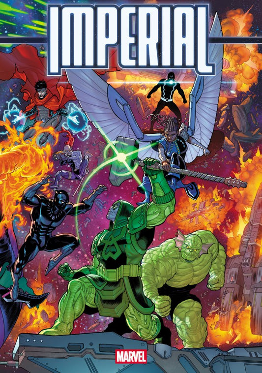 Imperial #4 Javier Garrón 4-Part Connecting Variant (Pre-Order 10/29/25)