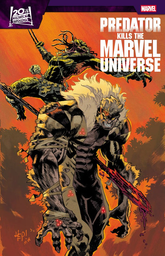 Predator Kills the Marvel Universe #3 Scott Hepburn Hunting the Hunters Variant (Pre-Order 10/22/25)