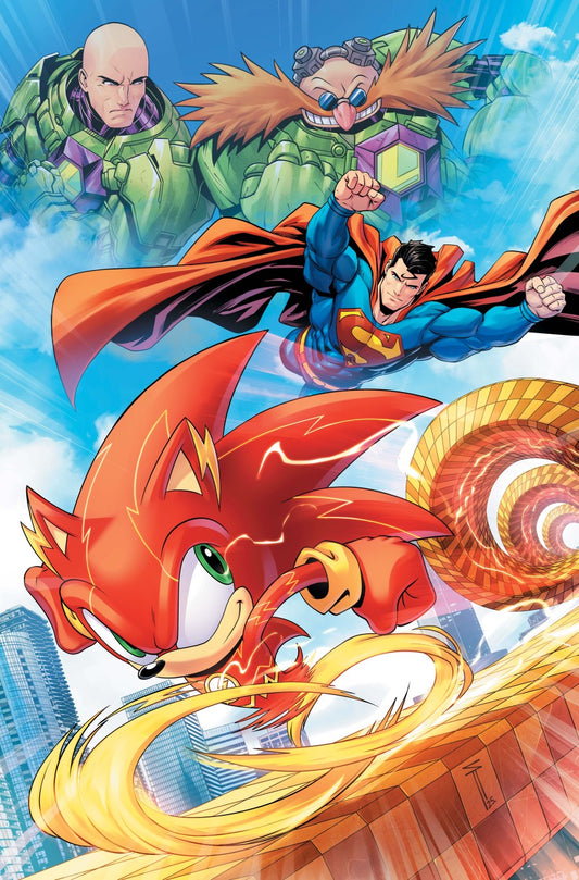 DC x Sonic the Hedgehog: The Metal Legion #1 Cvr C Serg Acuna Card Stock Var (Pre-Order 5/6/2026)
